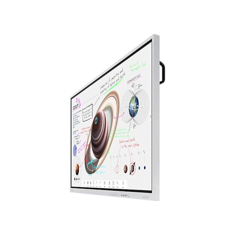 Display interactiv profesional Samsung Flip Pro WM85B, 85", 4K, 350cd/mp, Tizen 6.0, AirPlay 2 incorporat