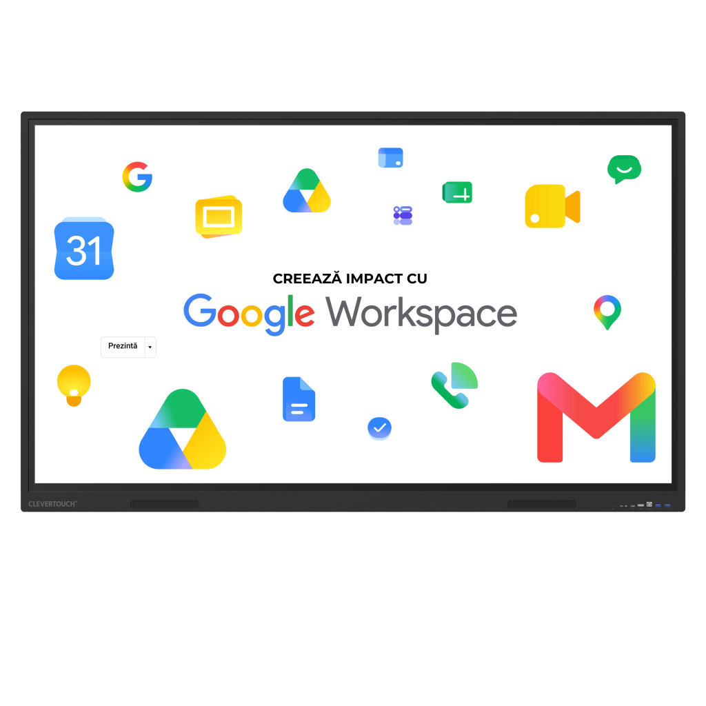 Google Workspace și Microsoft 365, direct pe ecran