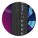 Display profesional Clevertouch CL Pro 86, 86”, 16/7, 4K UHD, 2x16W, Landscape/Portrait, cod QR