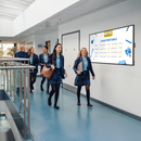 Display profesional Clevertouch CL Pro 86, 86”, 16/7, 4K UHD, 2x16W, Landscape/Portrait, cod QR