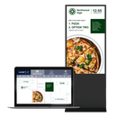 Totem indoor Digital Signage Clevertouch CL Touch, 65”, 24/7, FHD, 350cd/mp, 2x5W, Android 13, gestionare in cloud CleverLive