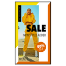 Display comercial Clevertouch CM High Bright  CTL-49HB112K30EK1, 49”, 24/7, Full HD, Landscape/Portrait, cod QR