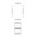 Display comercial Clevertouch CM High Bright  CTL-55HB112K30EK1, 55”, 24/7, Full HD, Landscape/Portrait, cod QR