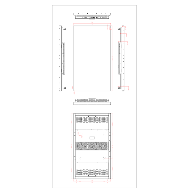 Display comercial Clevertouch CM High Bright  CTL-55HB112K30EK1, 55”, 24/7, Full HD, Landscape/Portrait, cod QR