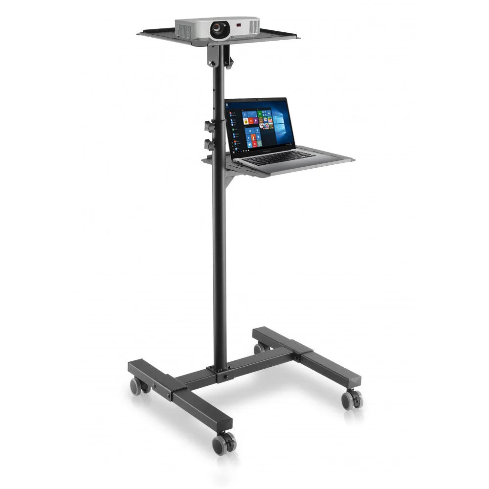 Stație mobilă pentru proiector și laptop
