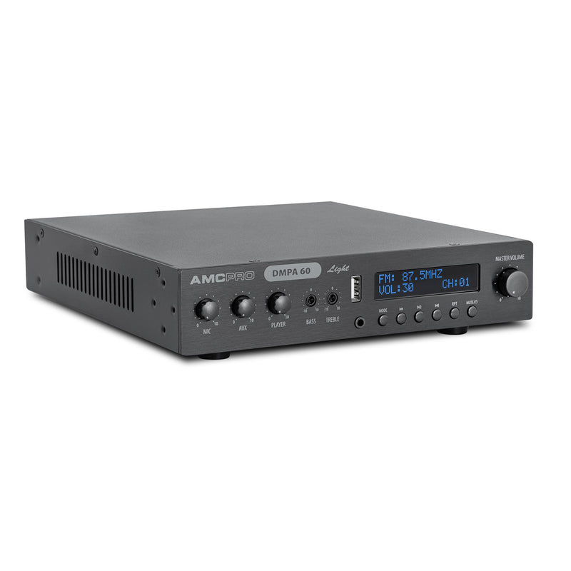 Mixer amplificat AMC DMPA 60 Light, 60W/100V/4ohmi