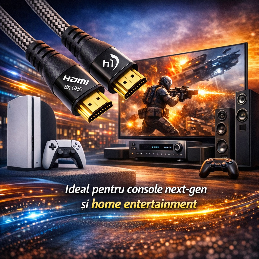 Ideal pentru console next-gen și home entertainment