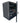 Cabinet rack de perete 19 inch dezasamblat Techly, 9U, 600x450mm, ușă sticlă securizată, laterale detașabile și securizate, negru RAL9004