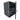 Cabinet rack de perete 19 inch dezasamblat Techly, 9U, 600x600mm, ușă sticlă securizată, laterale detașabile și securizate, negru RAL9004