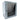 Cabinet rack de perete 19 inch dezasamblat Techly, 15U, 600x600mm, ușă sticlă securizată, laterale detașabile și securizate, gri RAL7035