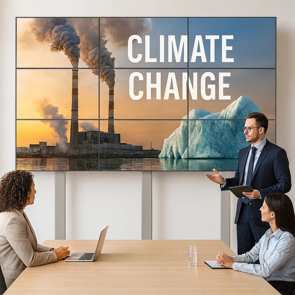 Suport pentru 6 televizoare între 22 și 55 inch pentru Video Wall