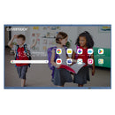 Display interactiv Clevertouch IMPACT LUX2, 75”, 4K, 8 GB RAM, Android 15, Audio 60W, NFC integrat,Google EDLA, LYNX Whiteboard