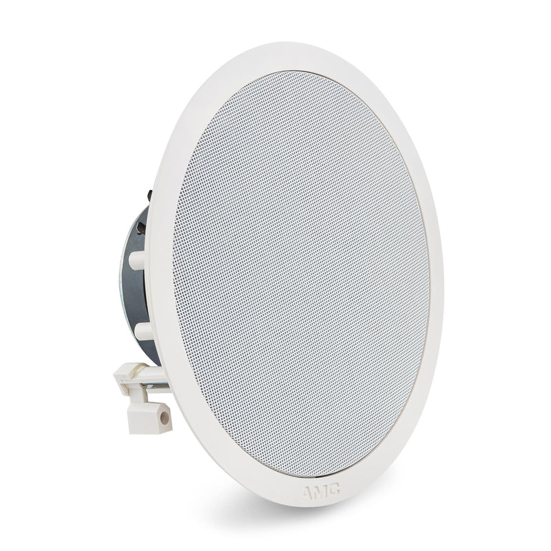 Boxa de plafon AMC PC 8T, 20W/100V, coaxiala, alba