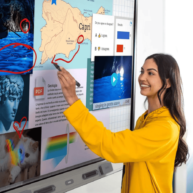 Display interactiv Smart