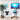 Stand TV profesional ELTEK, mobil, reglabil pe verticala / inaltime, diagonala 32”–70” (81cm–178cm), raft echipamente integrat, greutate maxima sustinuta 40 kg, VESA maxim 600 × 400, otel, negru