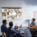 Display interactiv All-in-one Clevertouch UX Pro Edge, 75”, 4K, Android 13, 40 puncte touch, 60W, 48MP, microfoane, NFC, LYNX Whiteboard, certificare Google EDLA, tehnologie InGlass