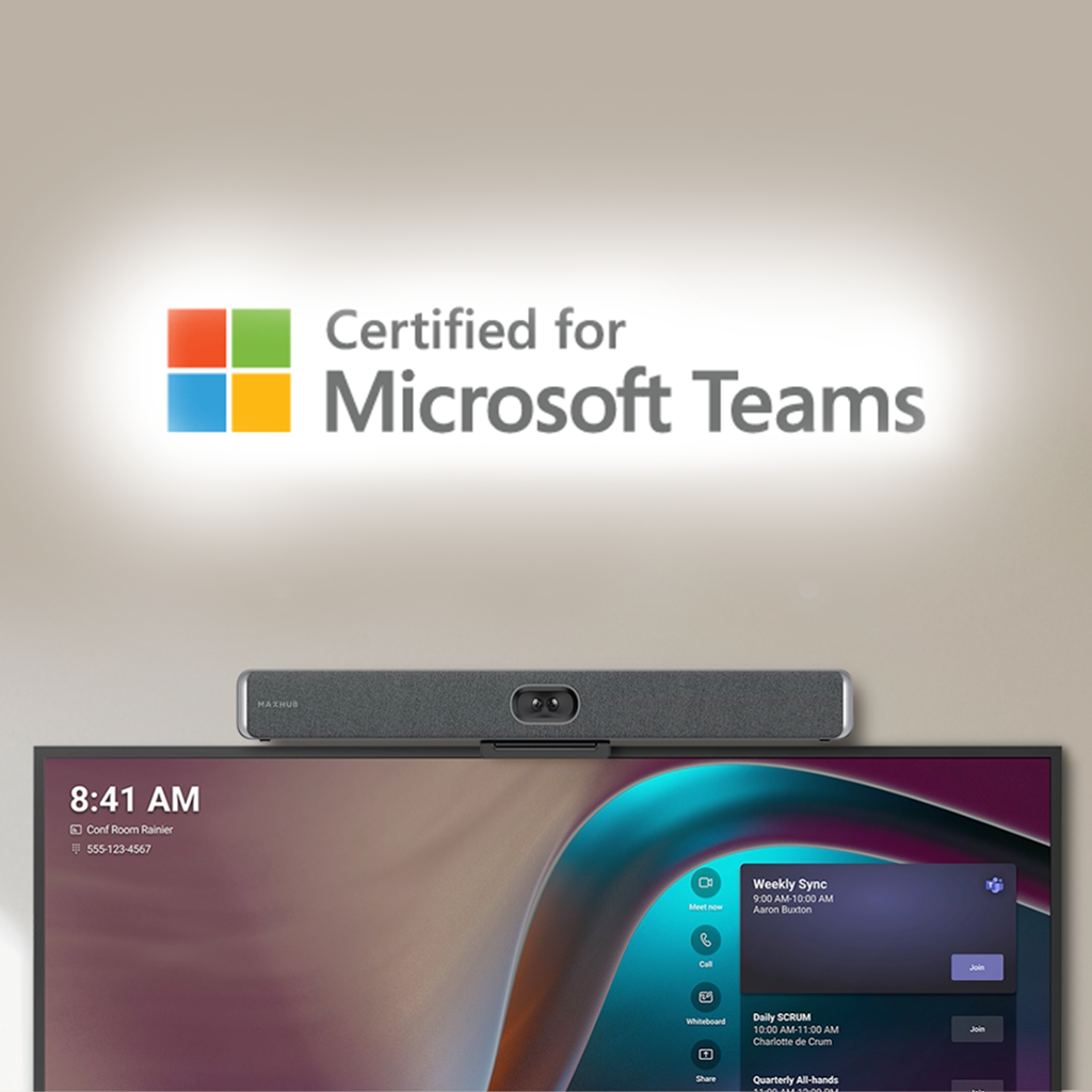 Sistem certificat Microsoft Teams Rooms