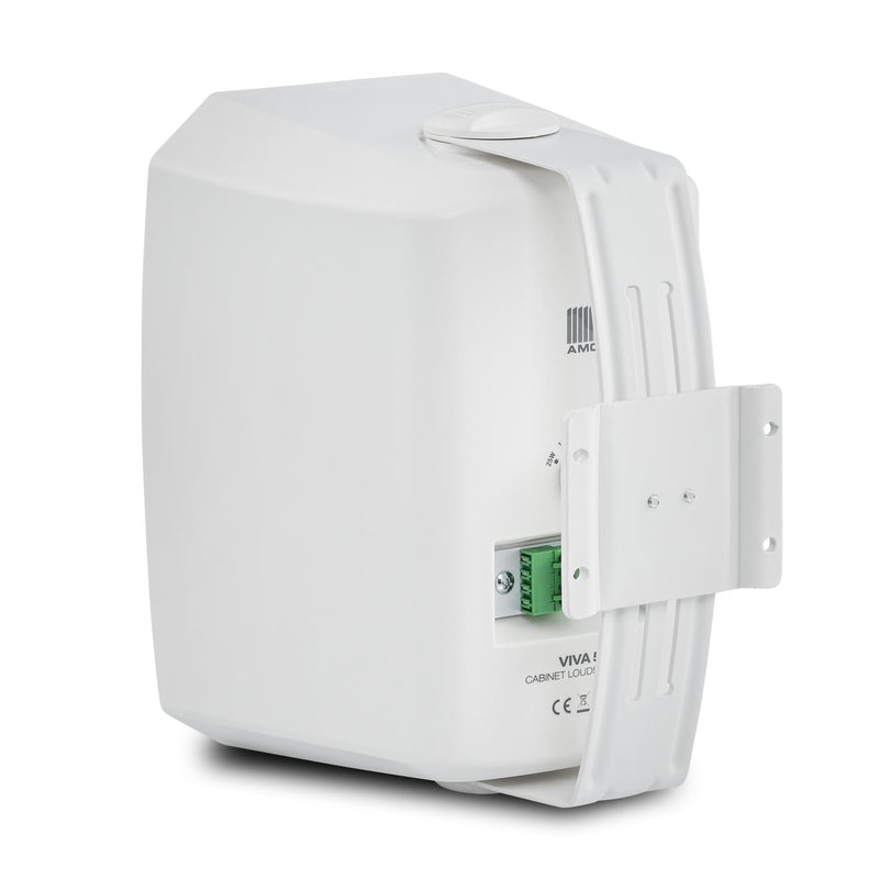 Boxa aplicata pe perete AMC VIVA 5, 25W/100V, 30W/8ohmi, alba