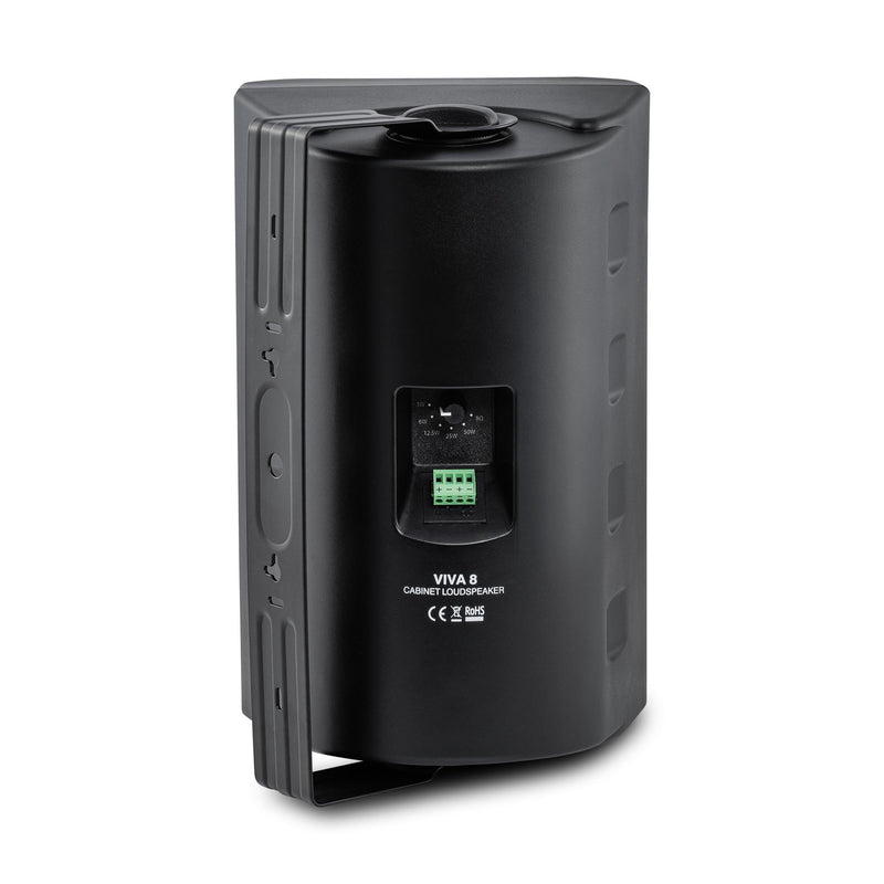 Boxa aplicata pe perete AMC VIVA 8B, 50W/100V, 60W/8ohmi, neagra