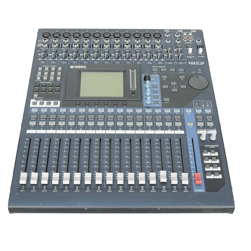 Mixer audio Yamaha 01V96V2, 110dB, 20 canale, 32biti, 44,1 kHz, 48 kHz, 88,2 kHz sau 96 kHz,