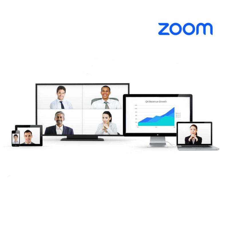 Licenta suplimentara (Add-on) Zoom Rooms, intalniri video si audio HD pe platforma, valabilitate 1 an