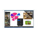Display interactiv Clevertouch IMPACT LUX2, 65”, 4K, 8 GB RAM, Android 15, Audio 60W, NFC integrat, Google EDLA, LYNX Whiteboard