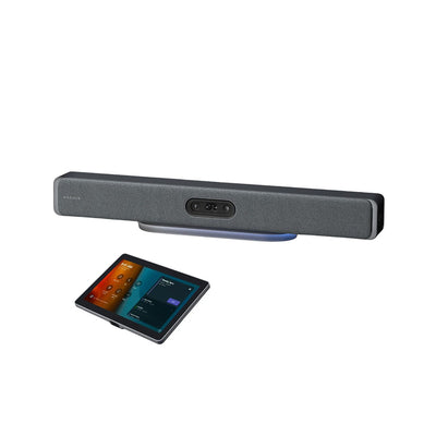 Sistem videoconferință MAXHUB XBAR W70 KIT, Videobar AI 4K Ultra-HD, 200MP și Touch ConsoTCP31T, 11.6