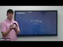 Display interactiv Clevertouch IMPACT Max 2, 75”, 4K, 8GB RAM, 64GB, Android 13, 40 puncte touch, 60W, LYNX Whiteboard