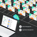 Display interactiv Samsung WAF, 75”, 4K UHD, 400cd/mp, 1.200:1, 40 puncte atingere, Android 14.0, certificat Google EDLA, Energy Star