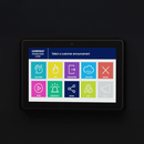 Display comercial Clevertouch CL Pro XTR 55, 55”, 24/7, 4K UHD, 2x16W, Landscape/Portrait, cod QR