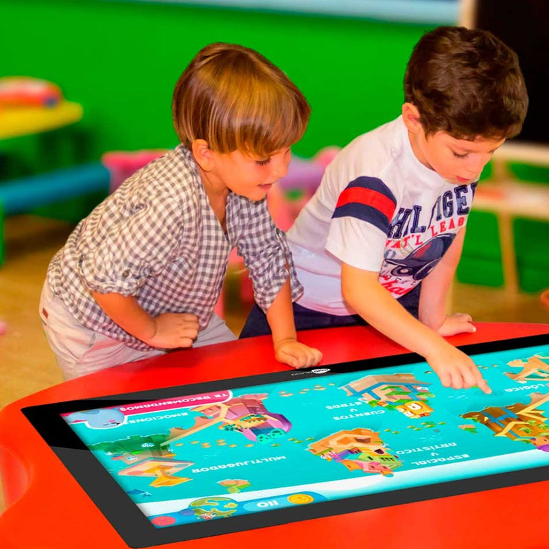 Masa interactiva educationala multiCLASS Kids Table 32” rosu 3 ELTEK Store