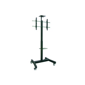 Resigilat: Suport mobil OMB Big Trolley, reglabil manual, roti pivotante echipate cu frana, proiectat pentru display-uri de la 46