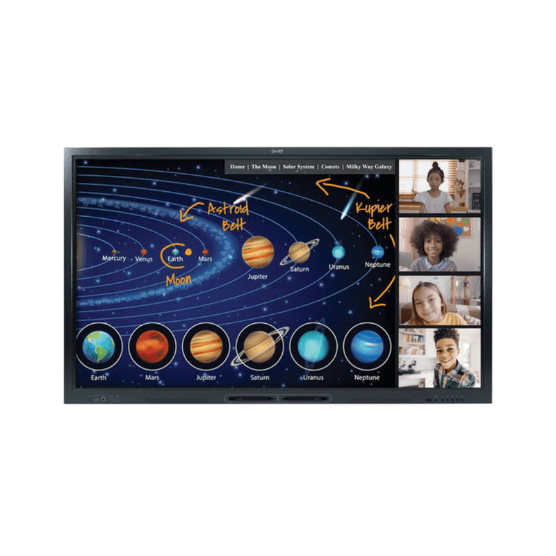 Sistem SMART Board 75", display interactiv SBID-GX175, kit videoconferinta si cablu HDMI profesional 1 ELTEK Store